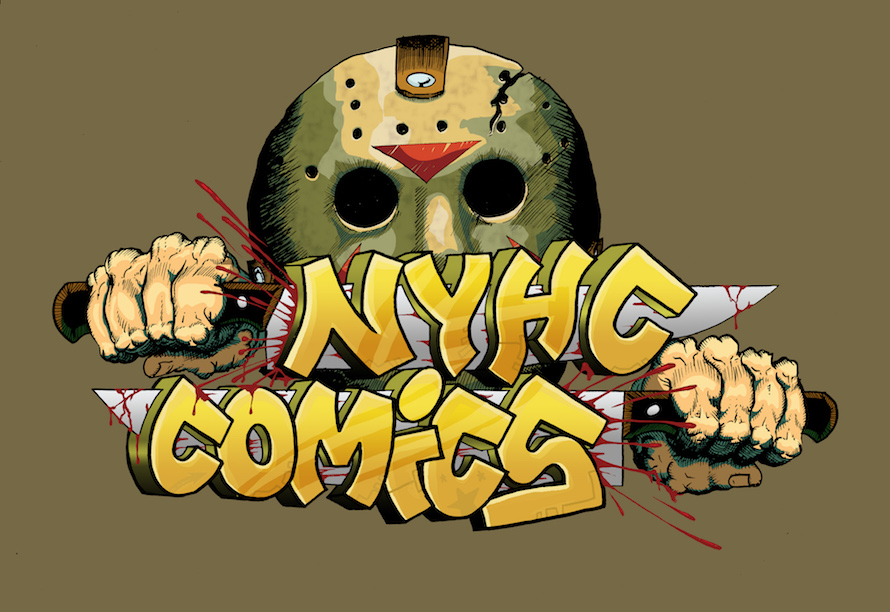Double Stab Design for N.Y.H.C. Comics